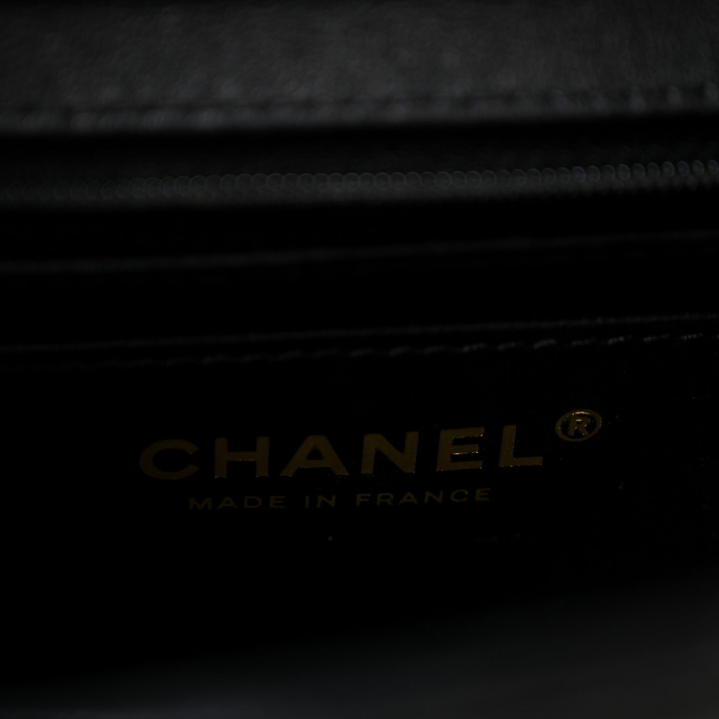 Shiny Calfskin Quilted Top Handle Box Bag Black