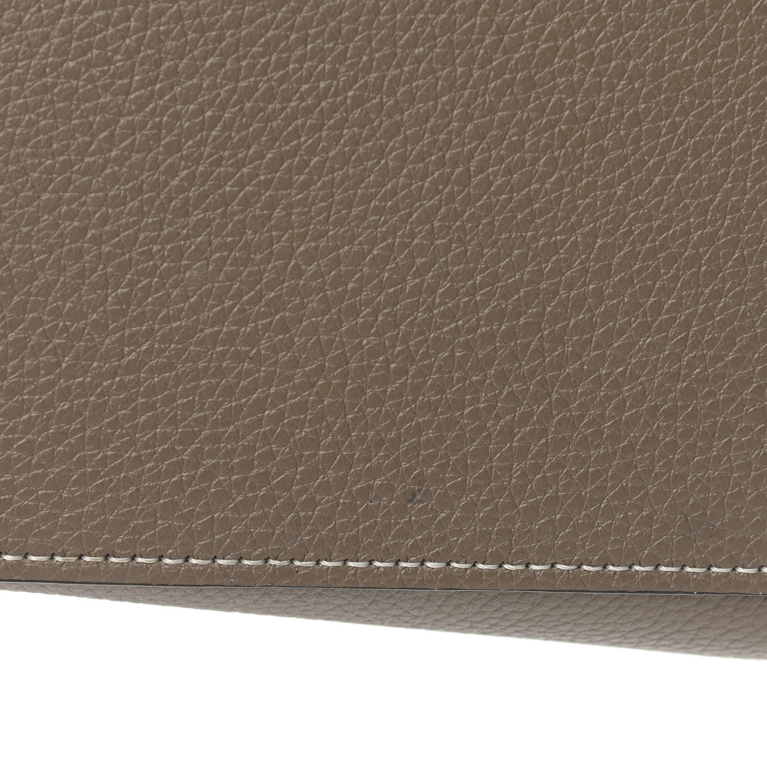 Celine Drummed Calfskin Nano Luggage Souris 11 of 11