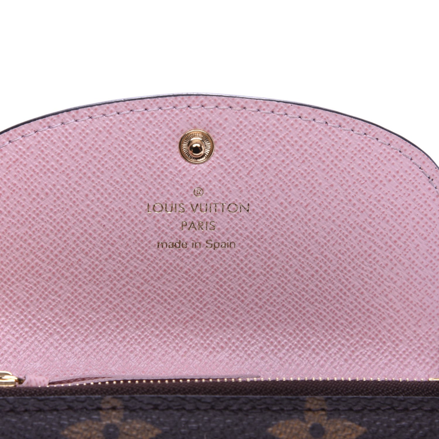 Louis Vuitton Monogram Rosalie Coin Purse Rose Ballerine 6 of 7