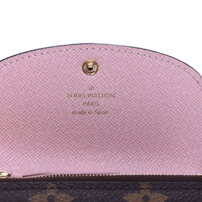Louis Vuitton Monogram Rosalie Coin Purse Rose Ballerine 6 of 7