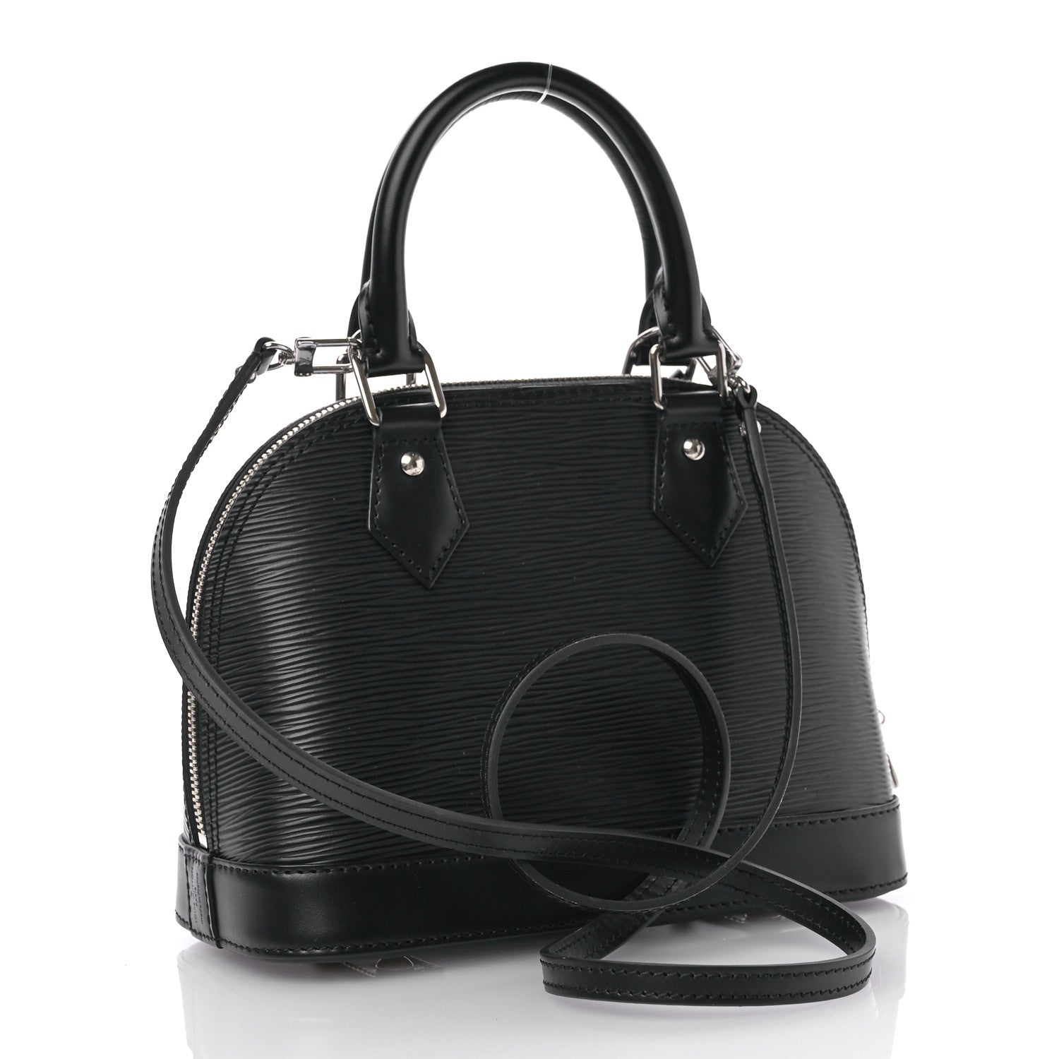 Louis Vuitton Epi Alma BB Black 3 of 9