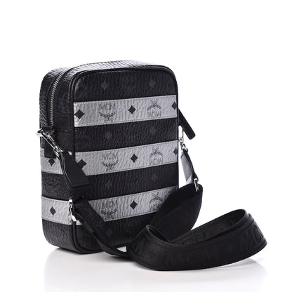 MCM Visetos Spot Crossbody Bag Black 3 of 11