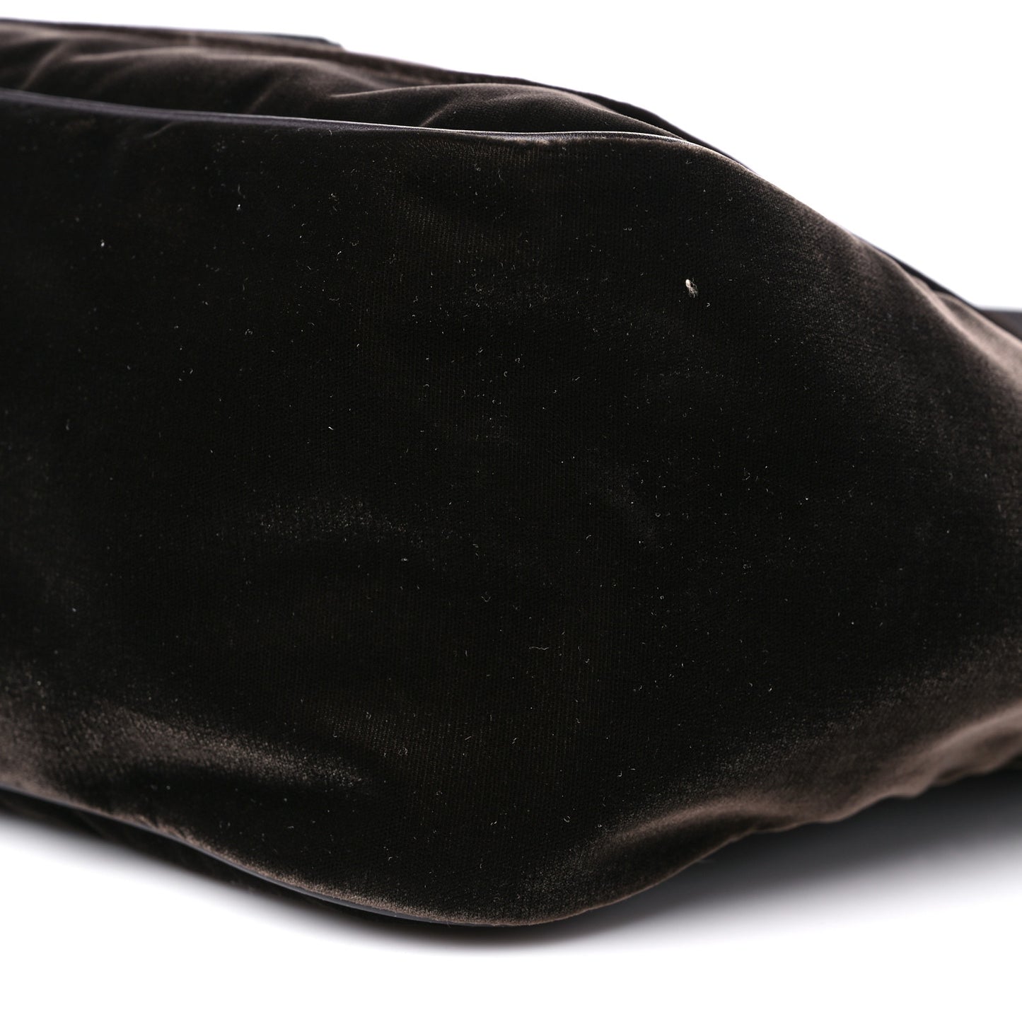 Velvet Calfskin Tote Bag Black
