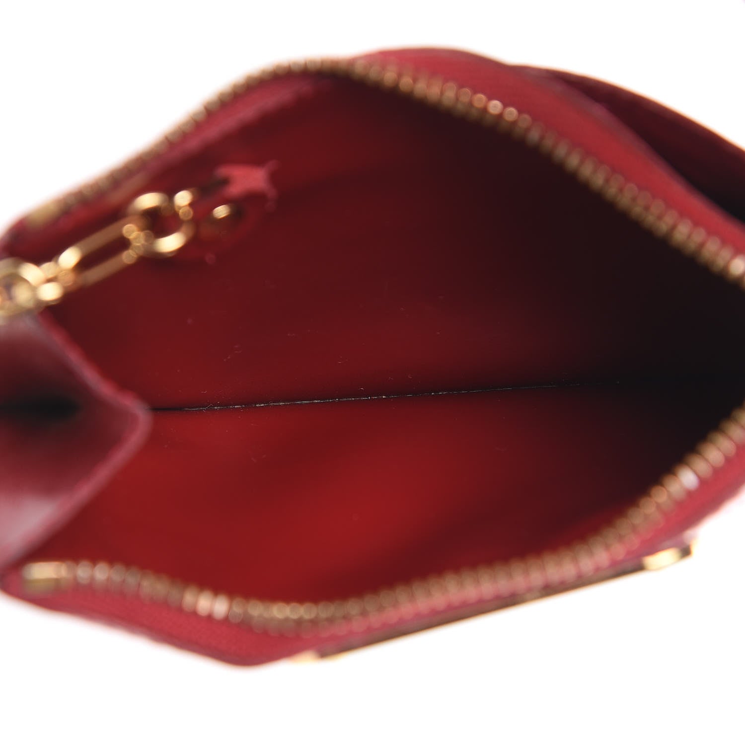 Louis Vuitton Vernis Key Pouch Pomme D'Amour 5 of 9