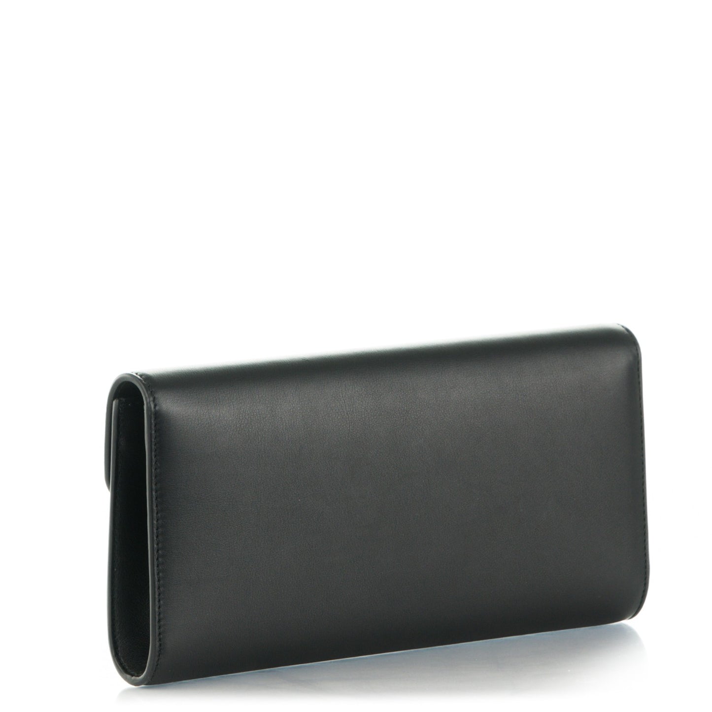 Calfskin Pearly GG Marmont Clutch Black