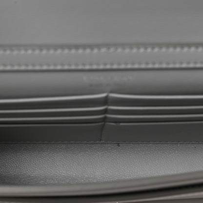 Givenchy Calfskin 4G Wallet on Chain Cloud Grey 5 of 8