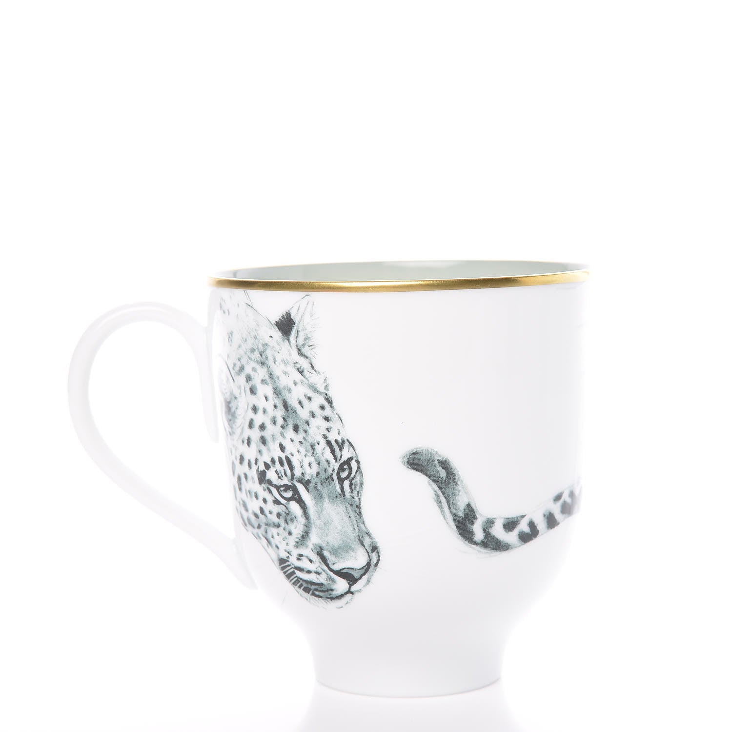 Hermes Porcelain Carnets d'Equateur Mug Set 4 of 11