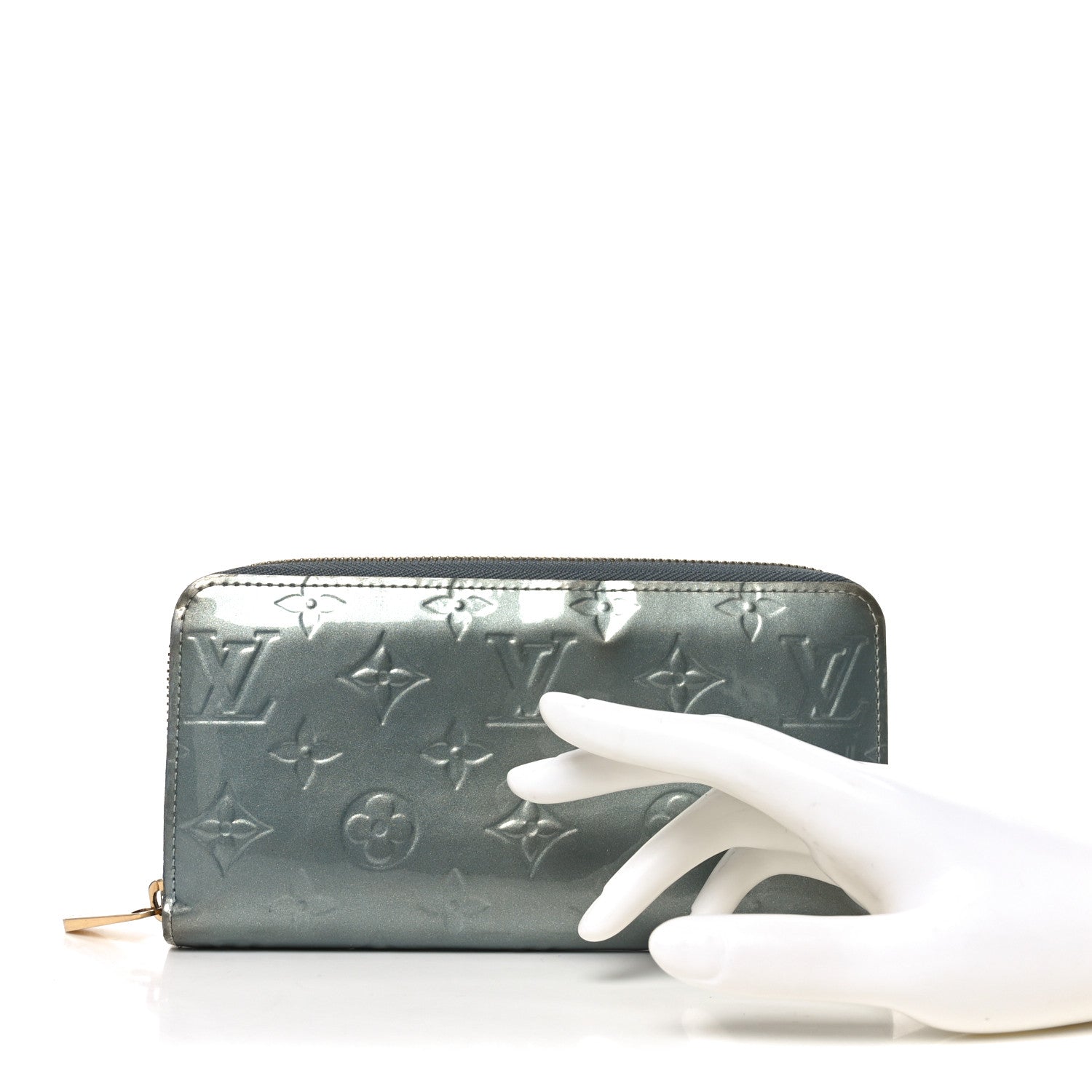 Louis Vuitton Vernis Zippy Wallet Givre 2 of 6