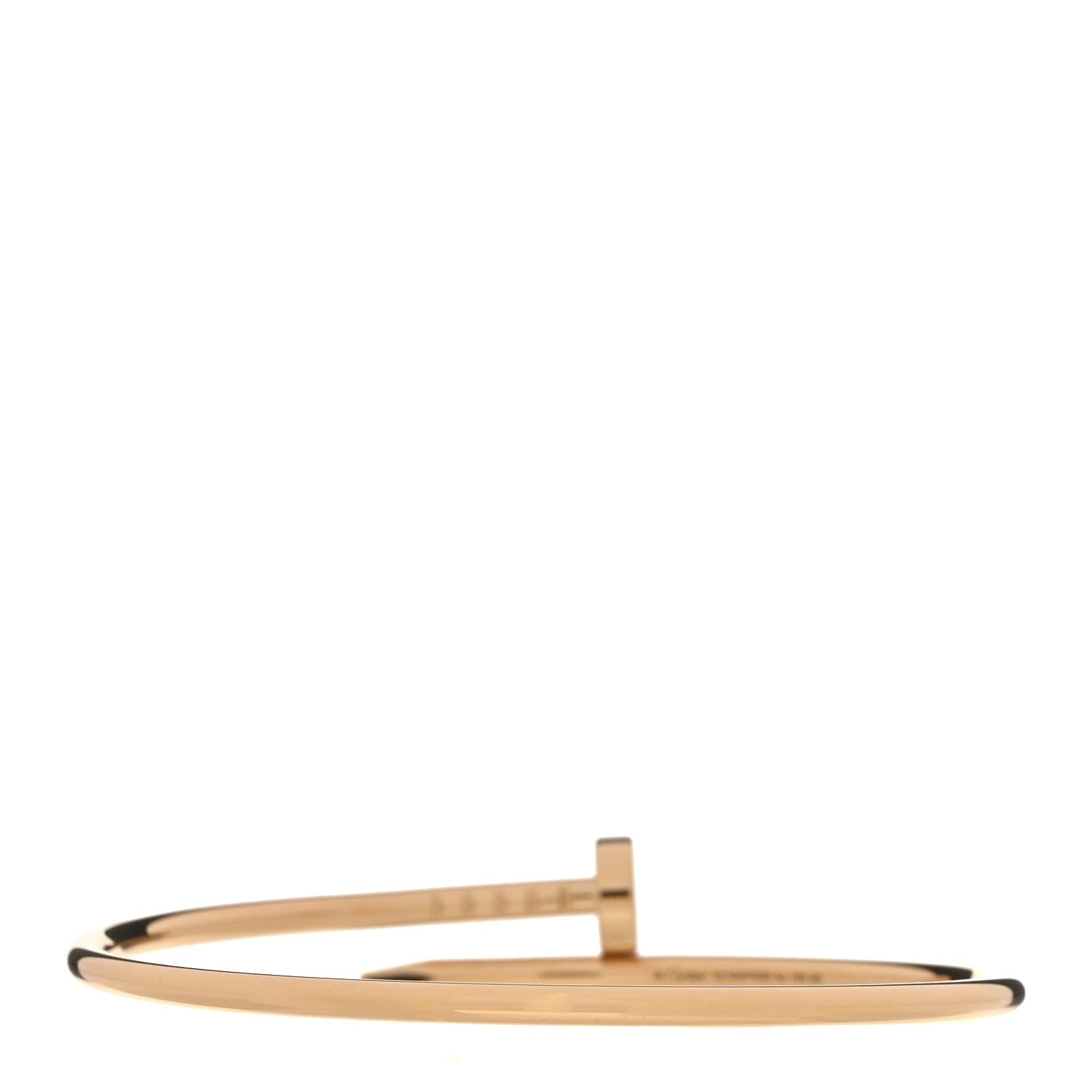 Cartier 18K Yellow Gold Small Juste Un Clou Bracelet 15 2 of 4