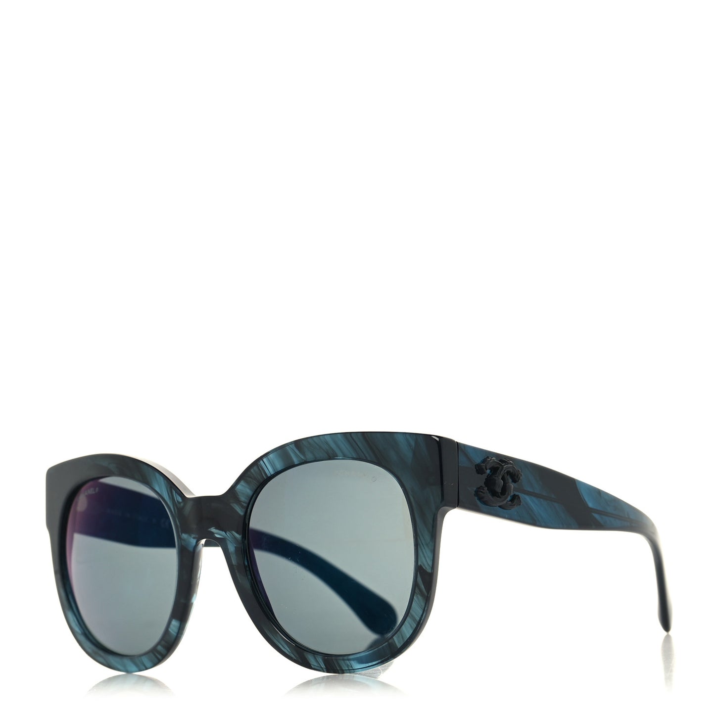 Acetate Butterfly Signature CC Sunglasses 5358 Dark Blue