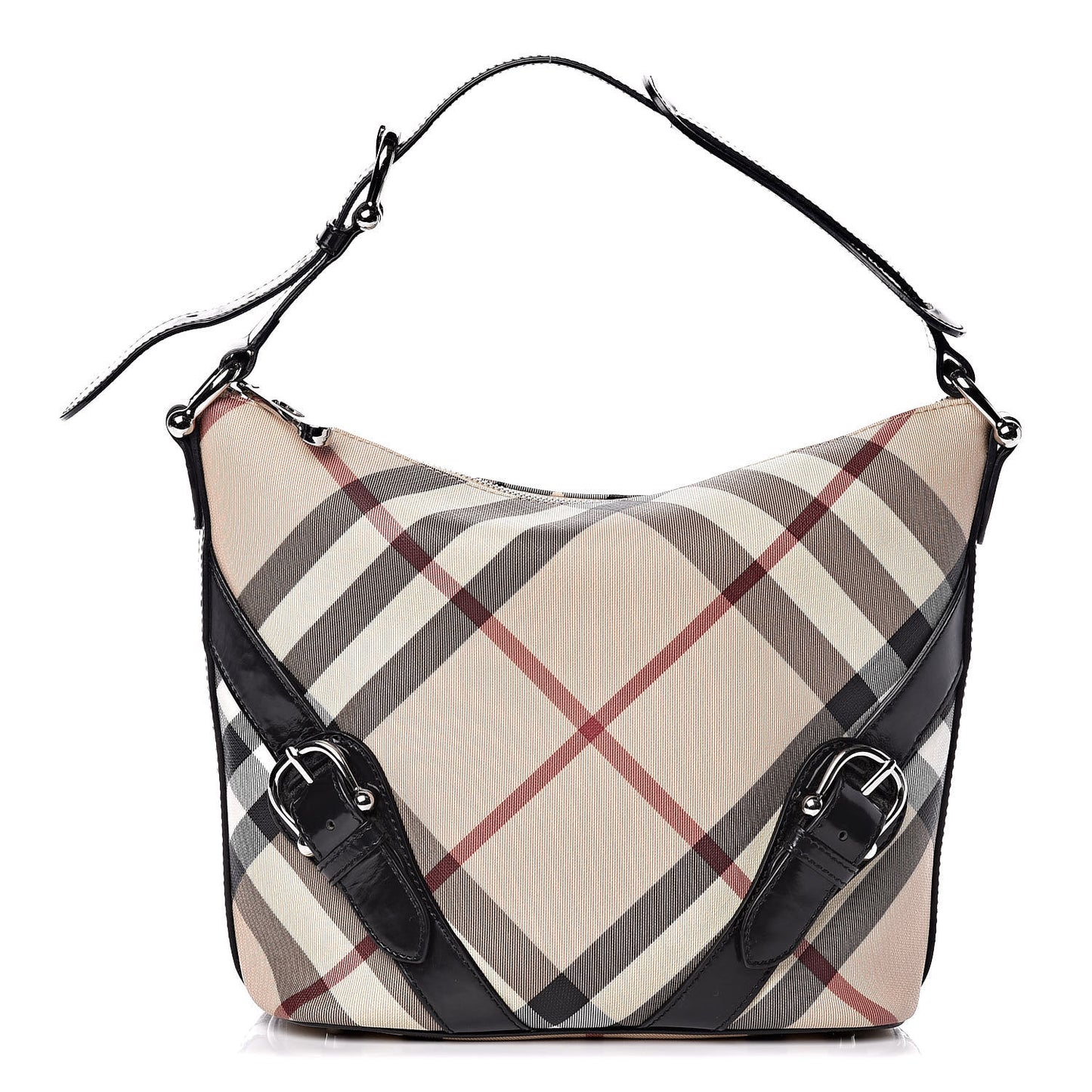 Nova Check Buckle Hobo