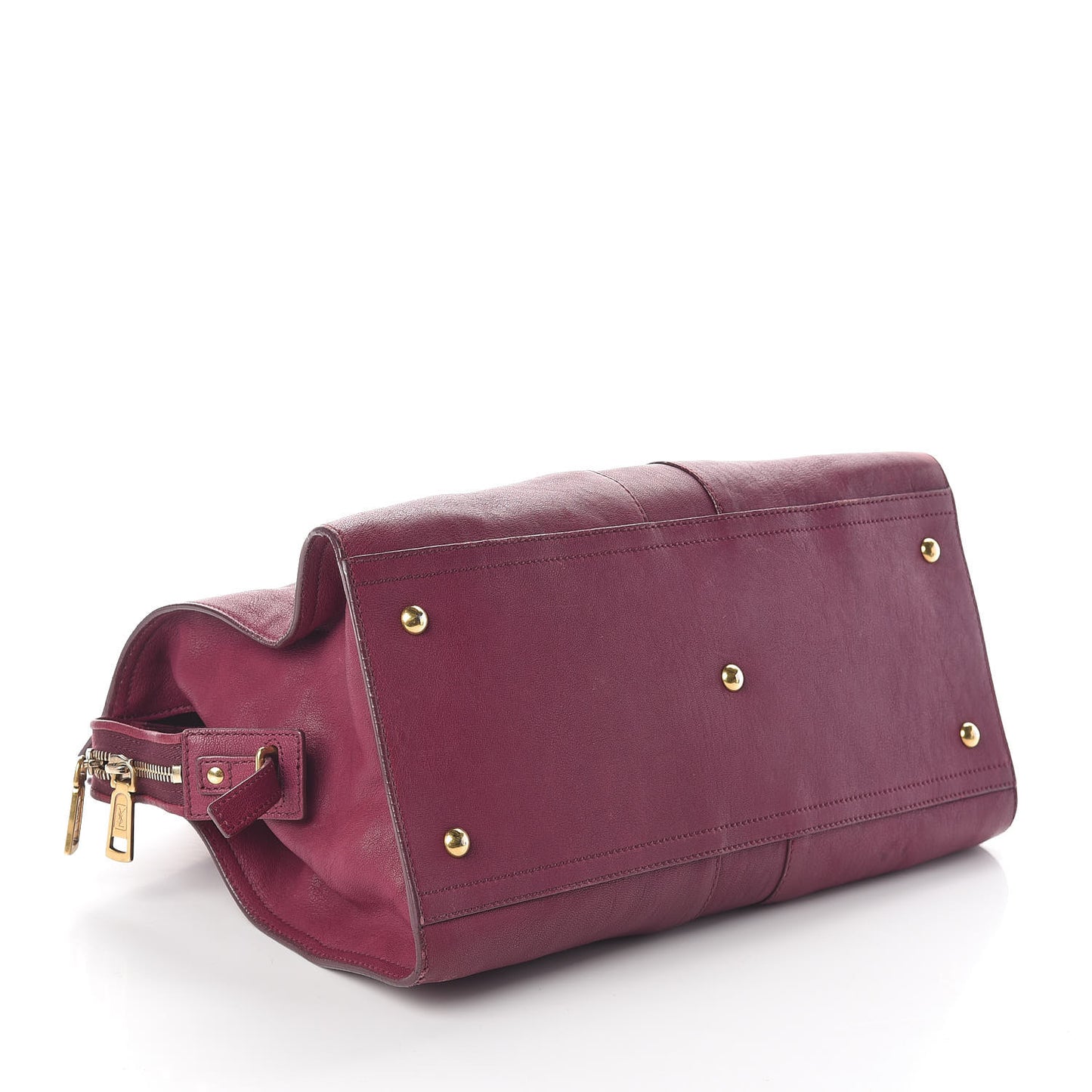 Sheepskin Medium Cabas ChYc Black Cherry