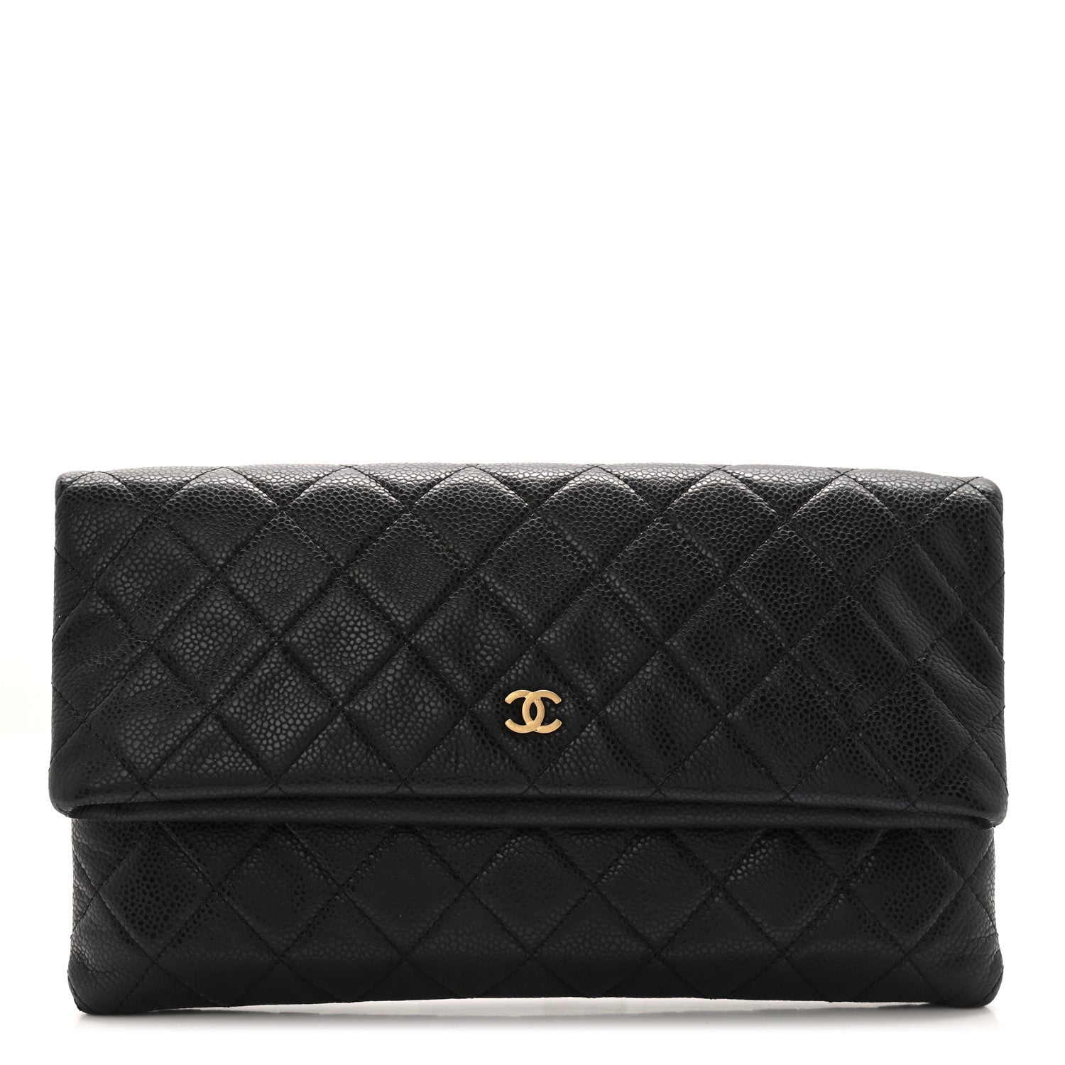 Chanel Caviar Quilted CC Beauty Clutch Black 1 of 6
