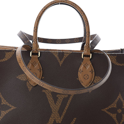 Louis Vuitton Reverse Monogram Giant Onthego MM 6 of 8
