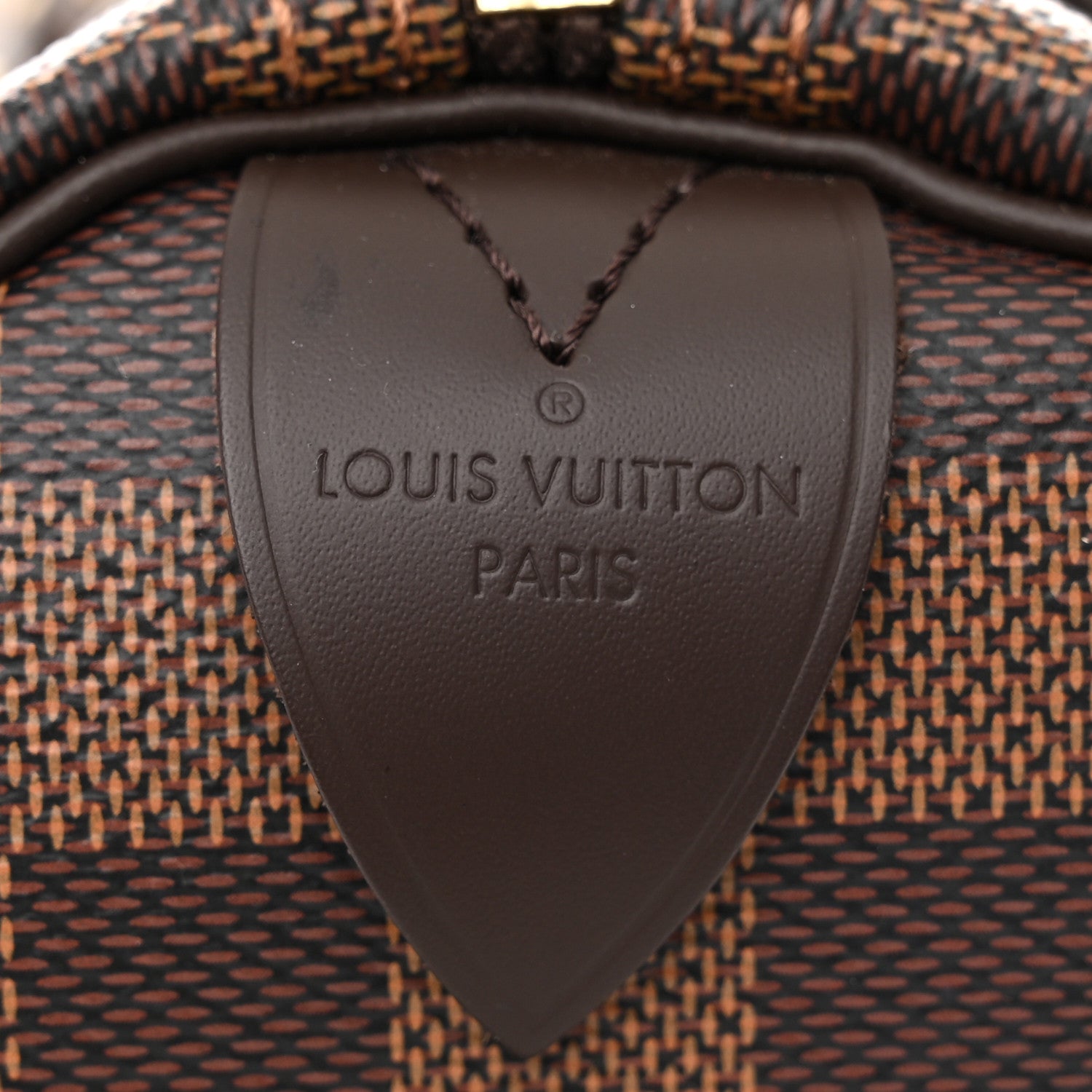 Louis Vuitton Damier Ebene Speedy 35 6 of 9