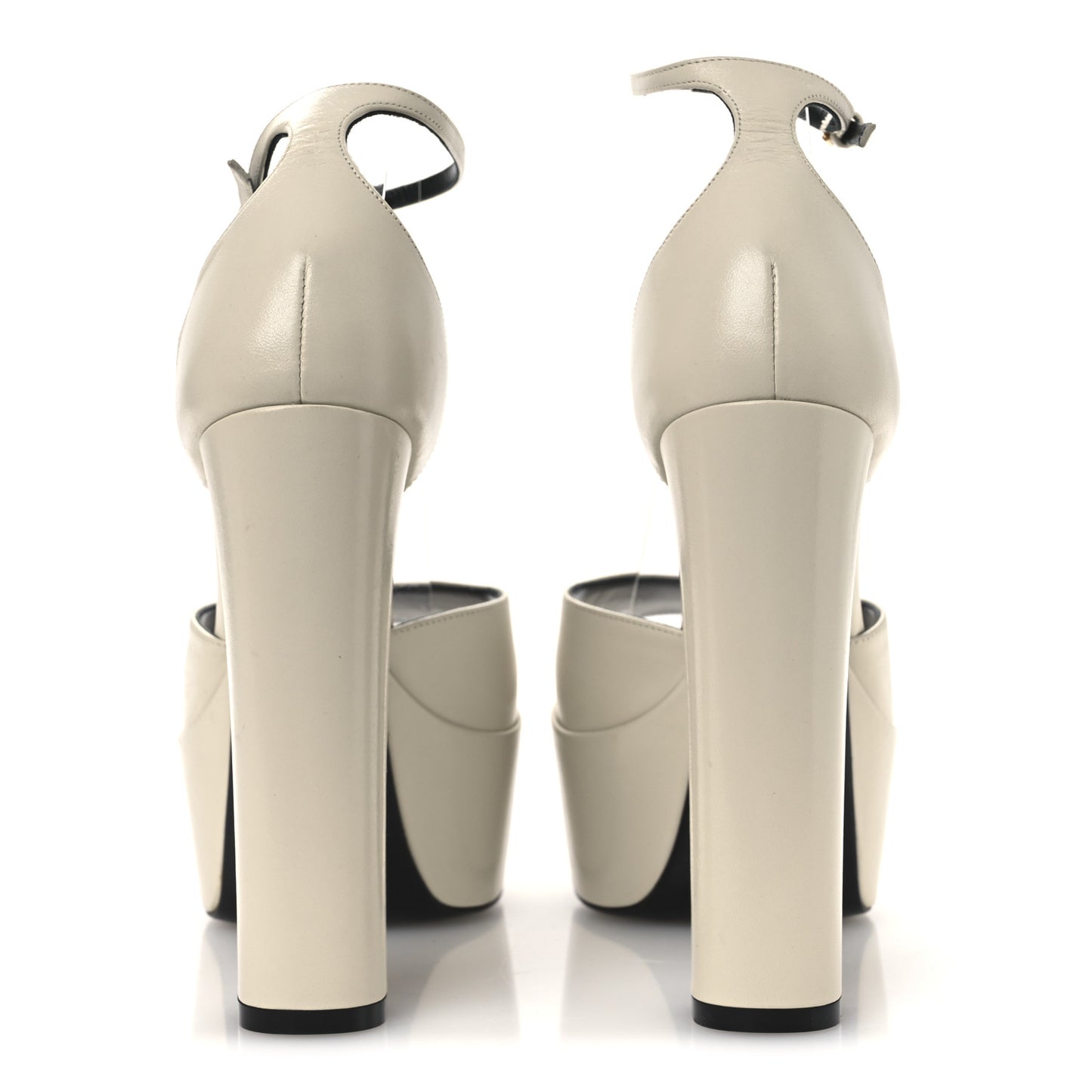 New Belfagor Jodie 95 Platform Sandals 40 Pearl