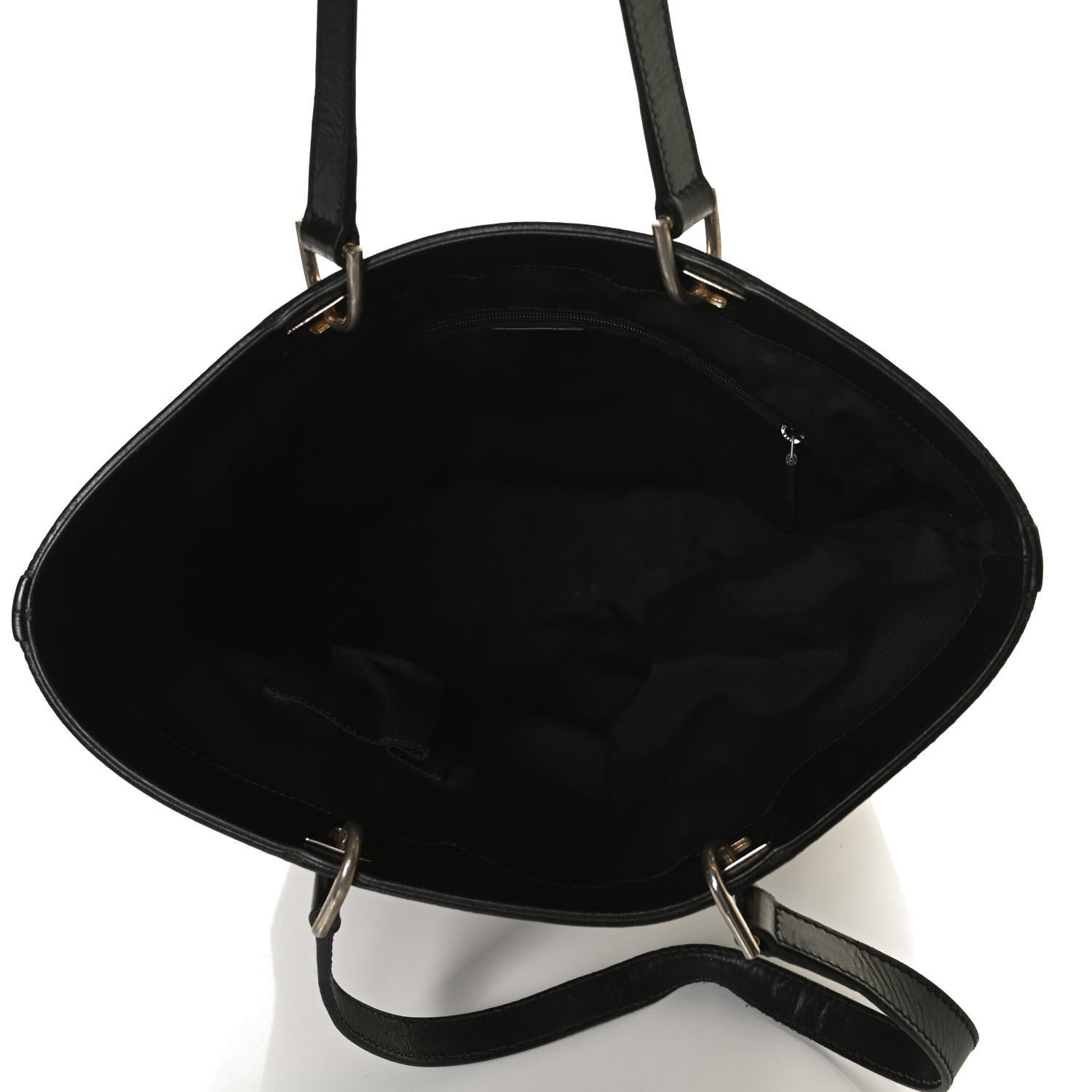Gucci Crystal Monogram Bucket Tote Black 4 of 19
