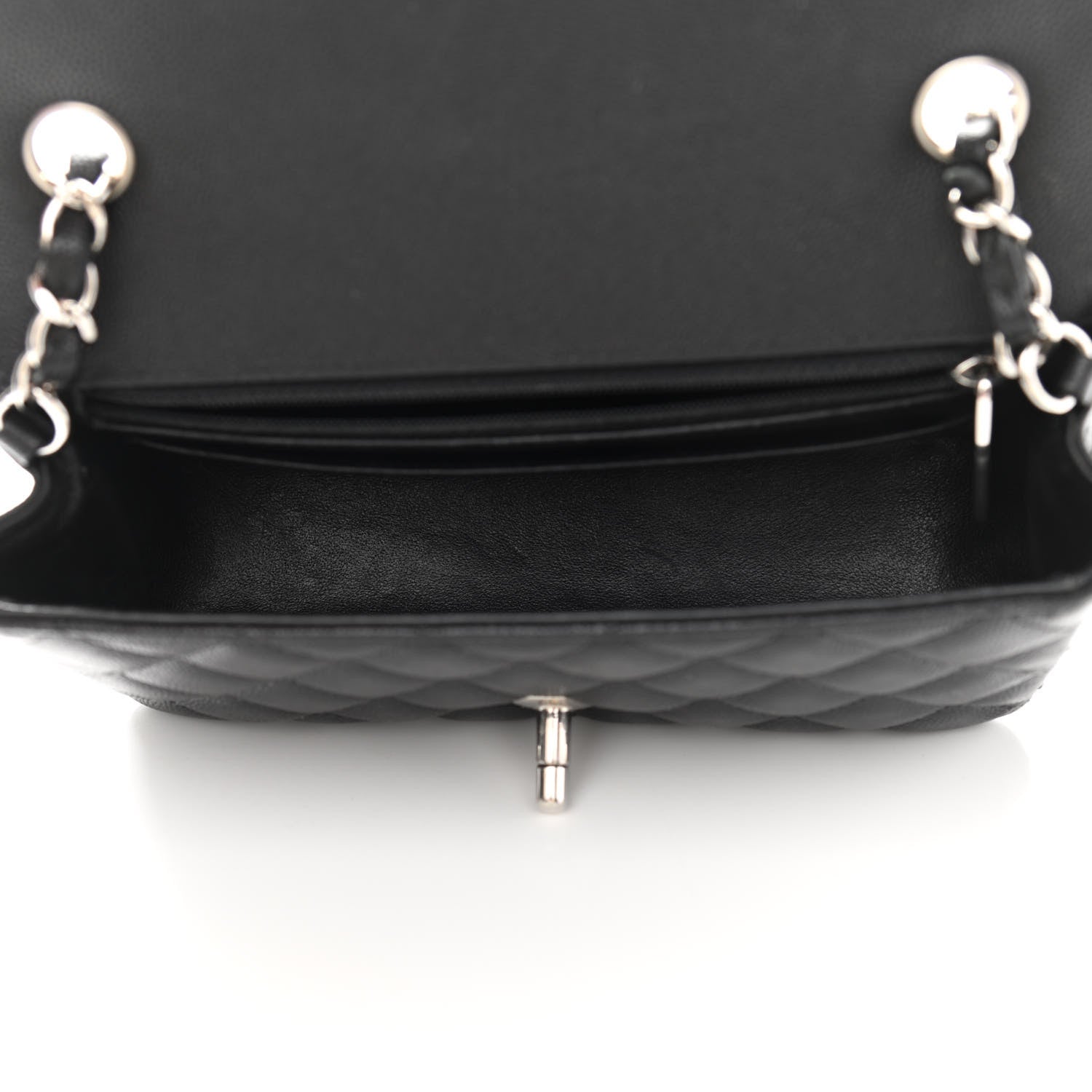 Chanel Caviar Quilted Mini Rectangular Flap Black 5 of 12