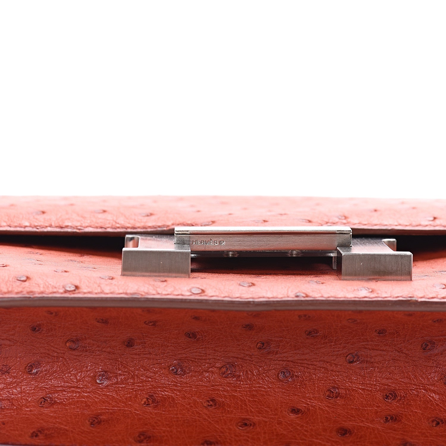 Hermes Ostrich Constance 23 Brique 16 of 23