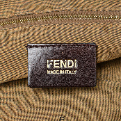Fendi Zucca Large Chef Shopper Tote Tobacco 7 of 9