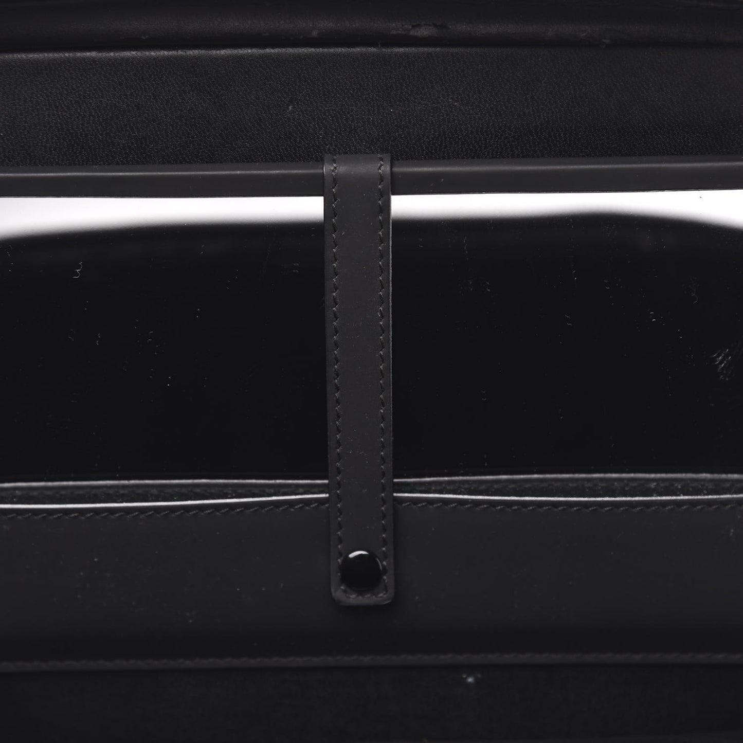 Nylon Monogram Vanity Cosmetic Case Black