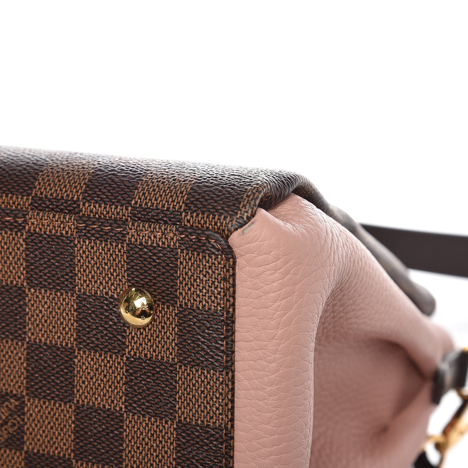Louis Vuitton Cuir Taurillon Damier Ebene Normandy Magnolia 9 of 15