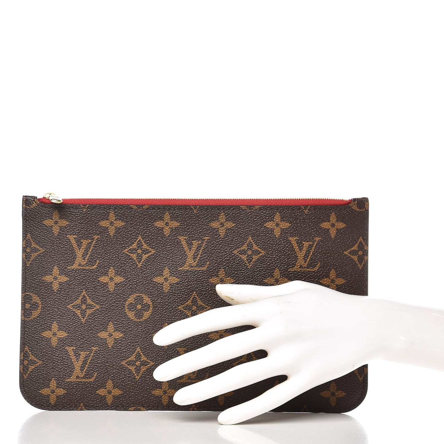 Monogram Neverfull MM GM Pochette Cherry