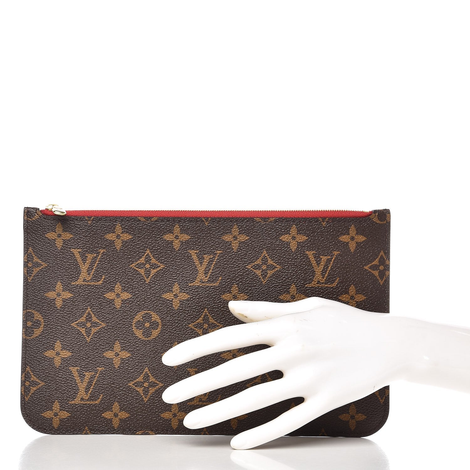 Louis Vuitton Monogram Neverfull MM GM Pochette Cherry 3 of 14