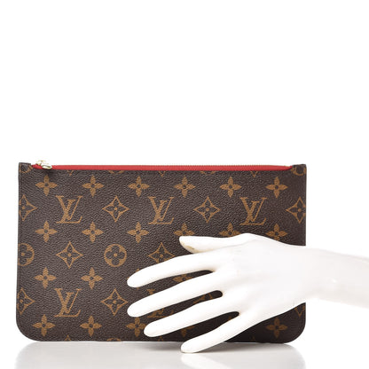 Louis Vuitton Monogram Neverfull MM GM Pochette Cherry 3 of 14