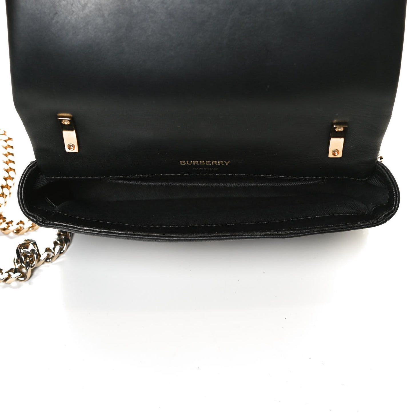 Grainy Calfskin Quilted Mini Lola Bag Black