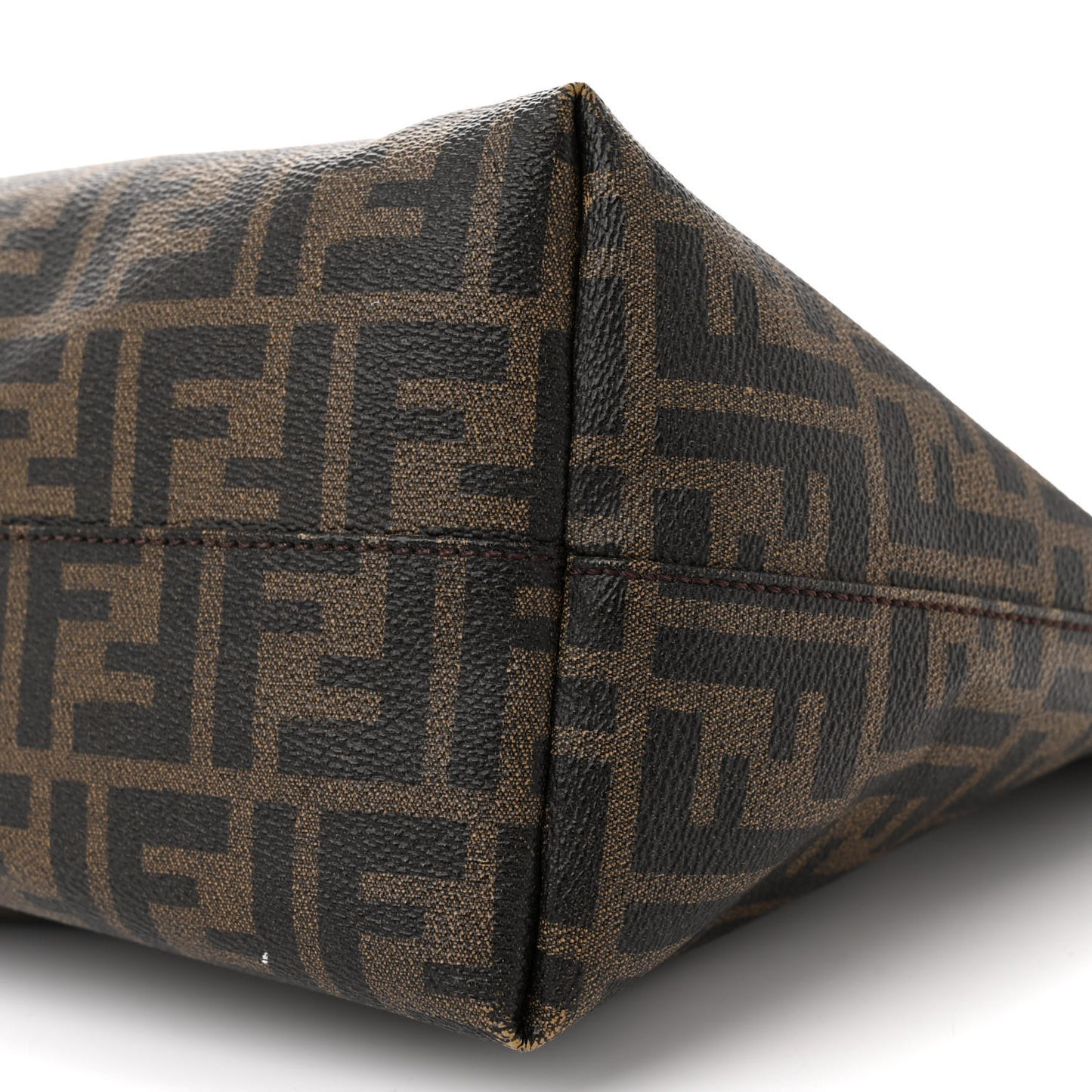 Zucca Spalmati Medium Roll Tote Tobacco Moro