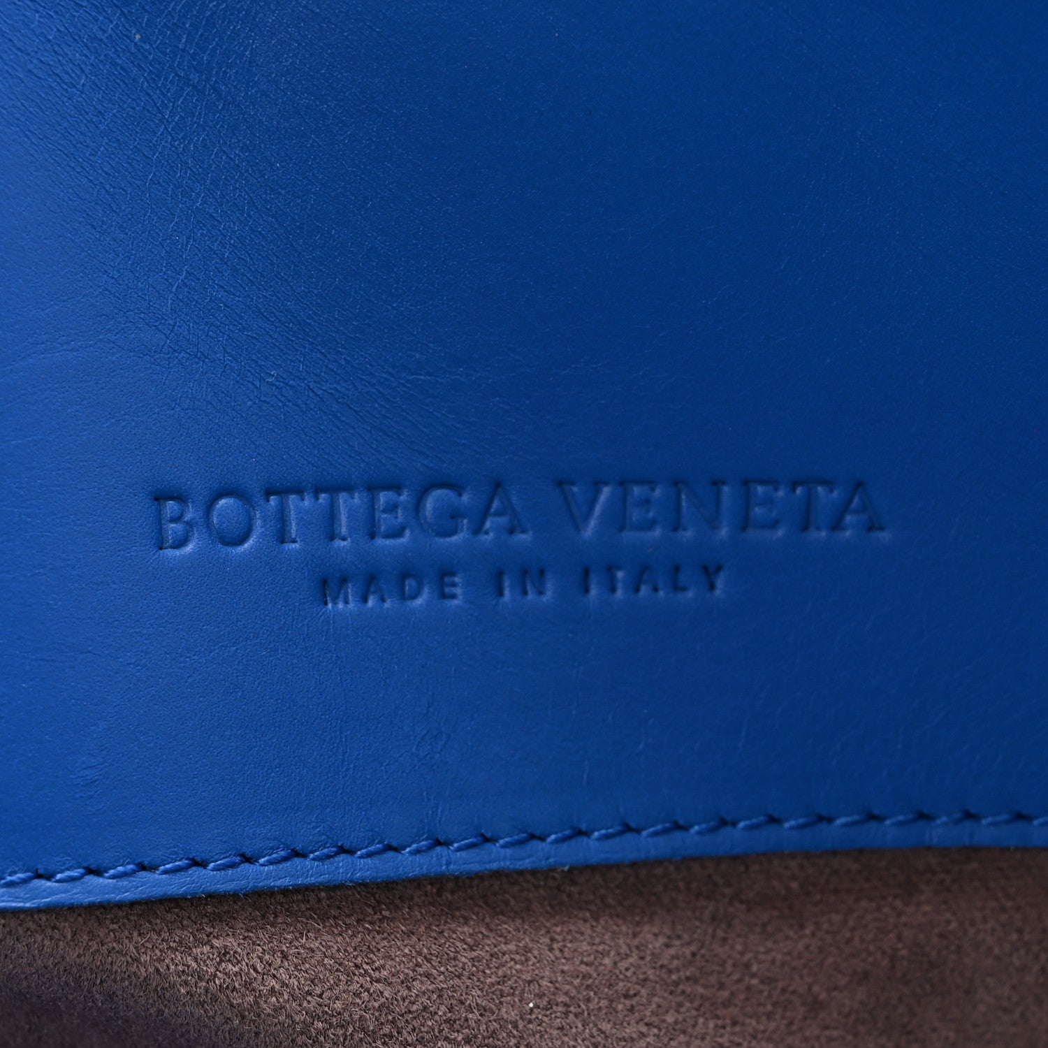 Bottega Veneta Light Calf Intrecciato Small Roma Signal Blue 6 of 10