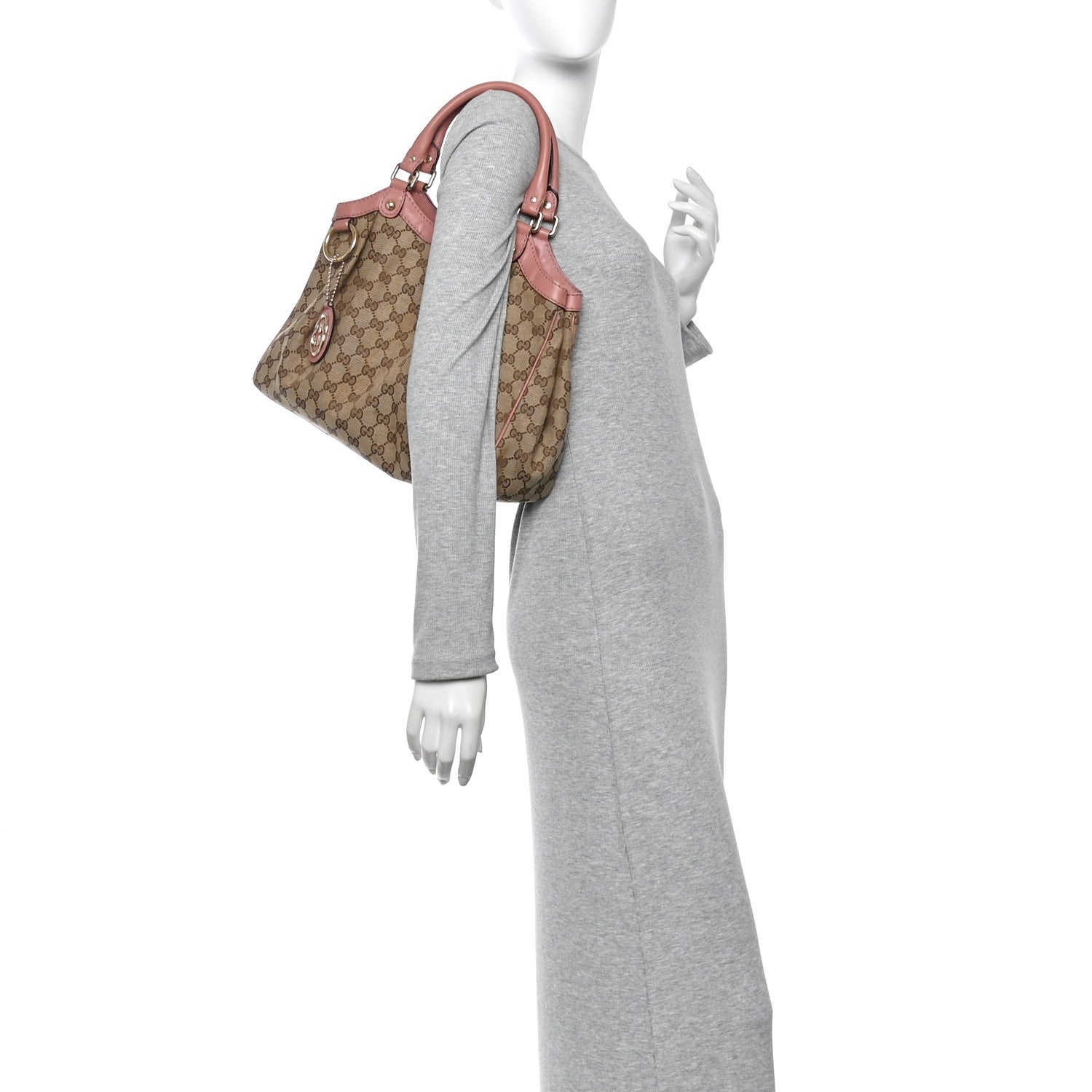 Gucci Monogram Medium Sukey Tote Pink 2 of 13