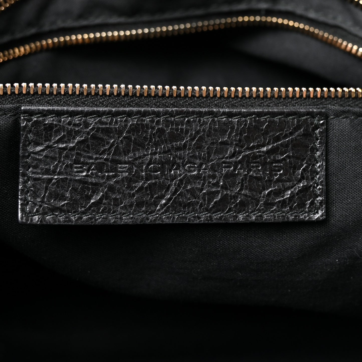 Agneau Giant 21 Rose Gold  Hardware Part Time Black