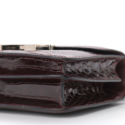 Hermes Shiny Alligator Constance 18 Rouge H 10 of 13