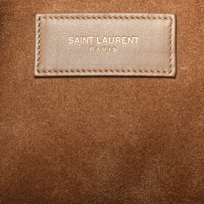 Saint Laurent Calfskin Small Sac De Jour Taupe 7 of 11