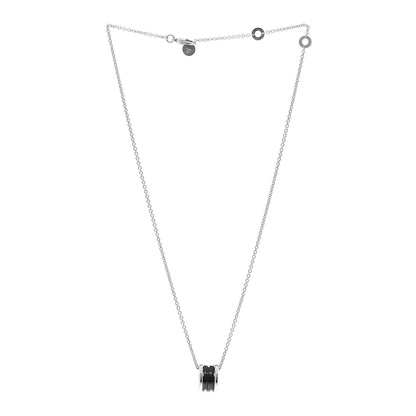 Bulgari Sterling Silver Ceramic Save The Children Pendant Necklace 3 of 4