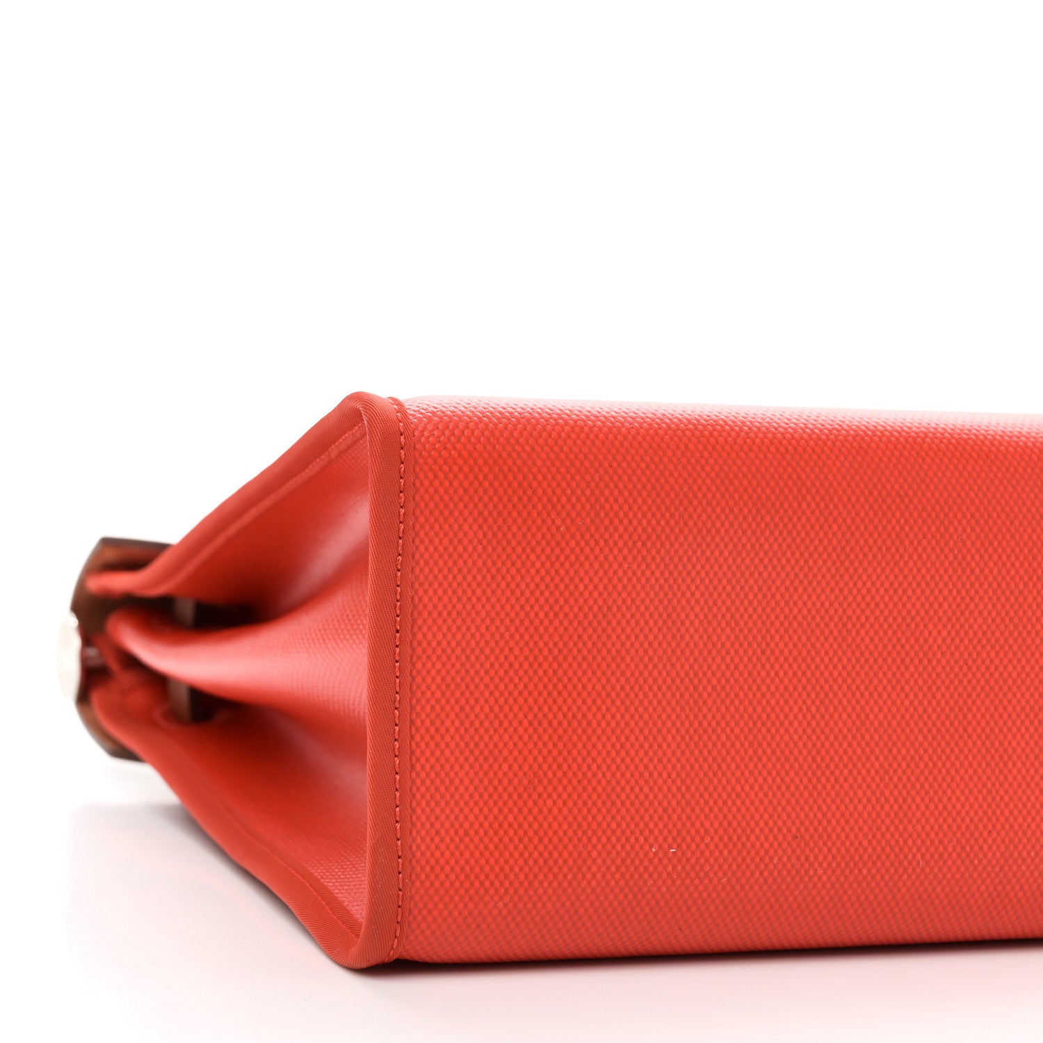 Hermes Toile H Berline Vache Hunter Herbag Zip 31 PM Orange Mecano Fauve 10 of 12