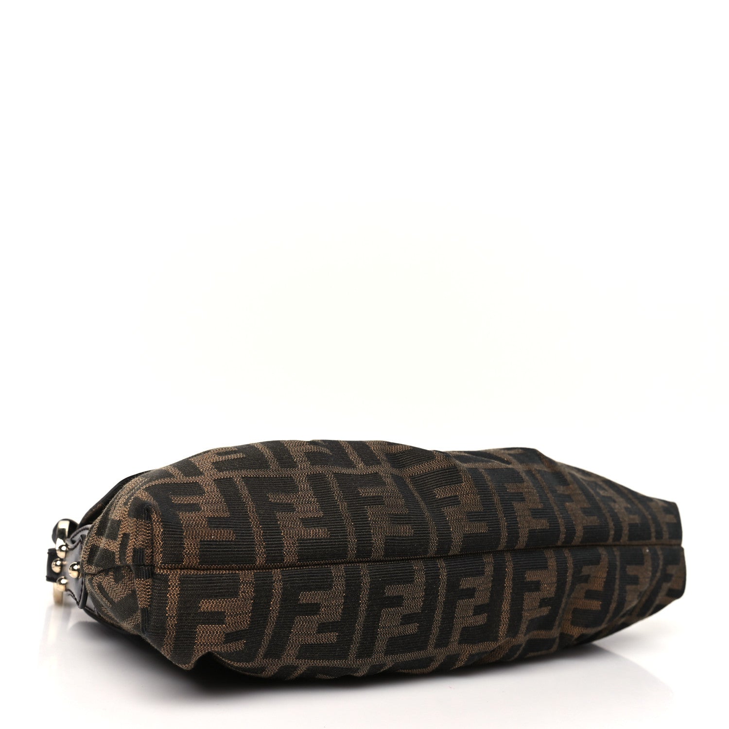 Fendi Zucca Small Chef Shoulder Bag Tobacco 4 of 10