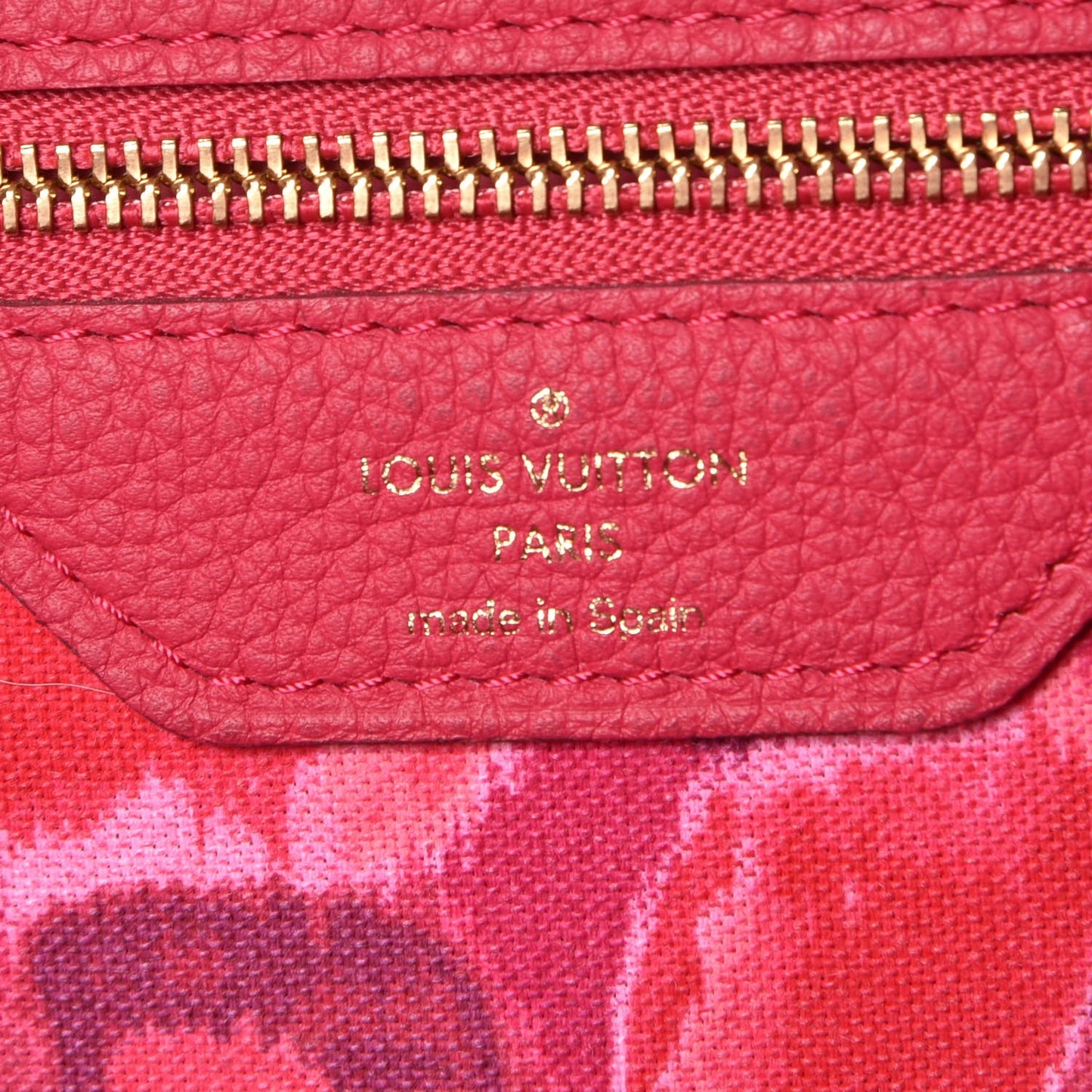 Monogram Articles de Voyage Ikat Neverfull MM Rose Indien