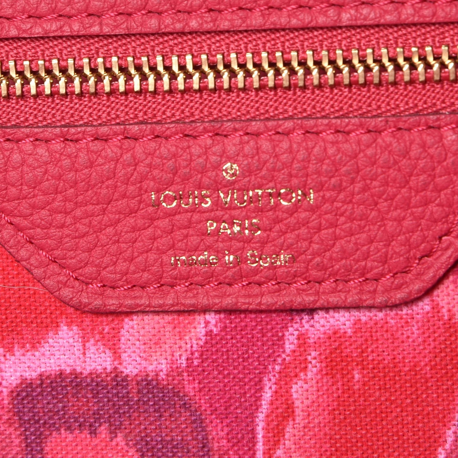 Louis Vuitton Monogram Articles de Voyage Ikat Neverfull MM Rose Indien 6 of 7