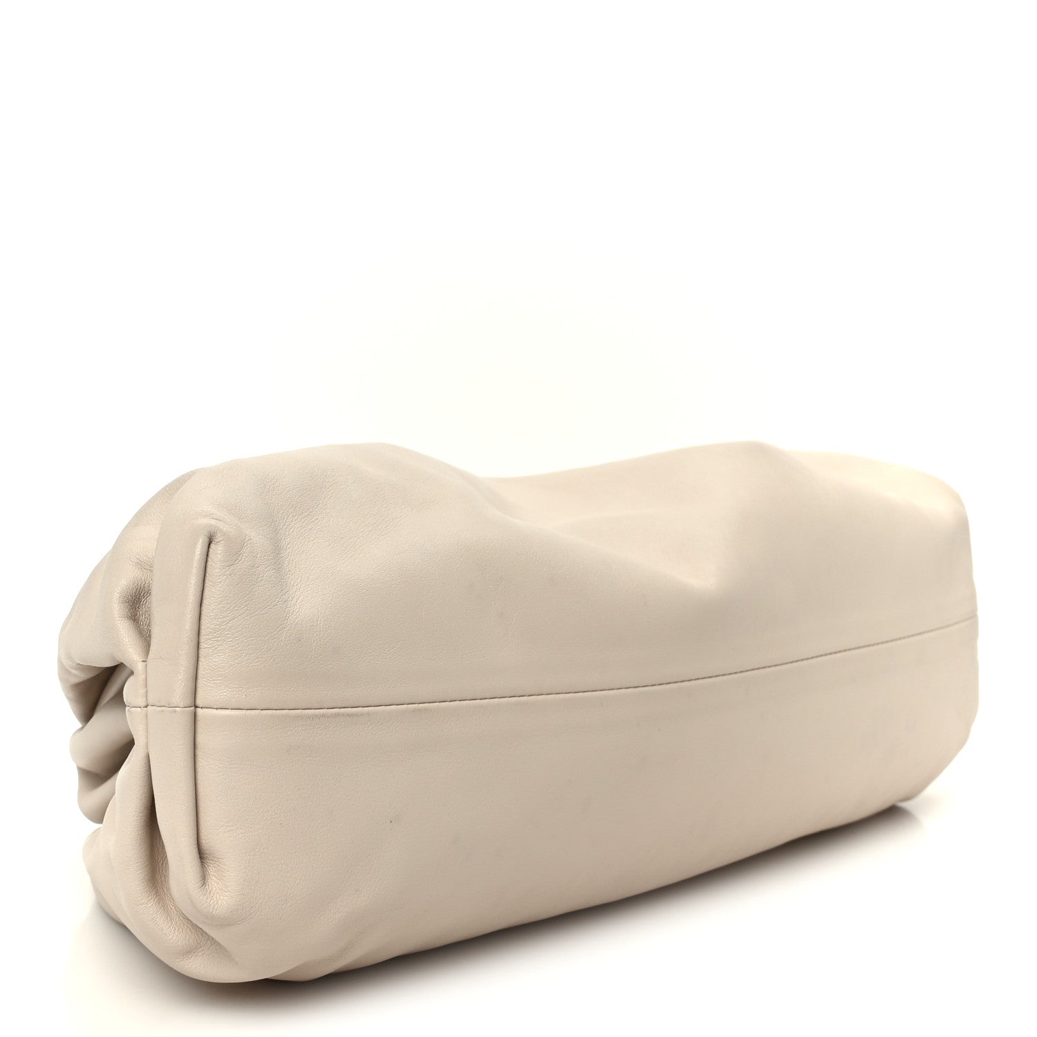 Bottega Veneta Smooth Butter Calf The Pouch Oversized Clutch Mist 4 of 12