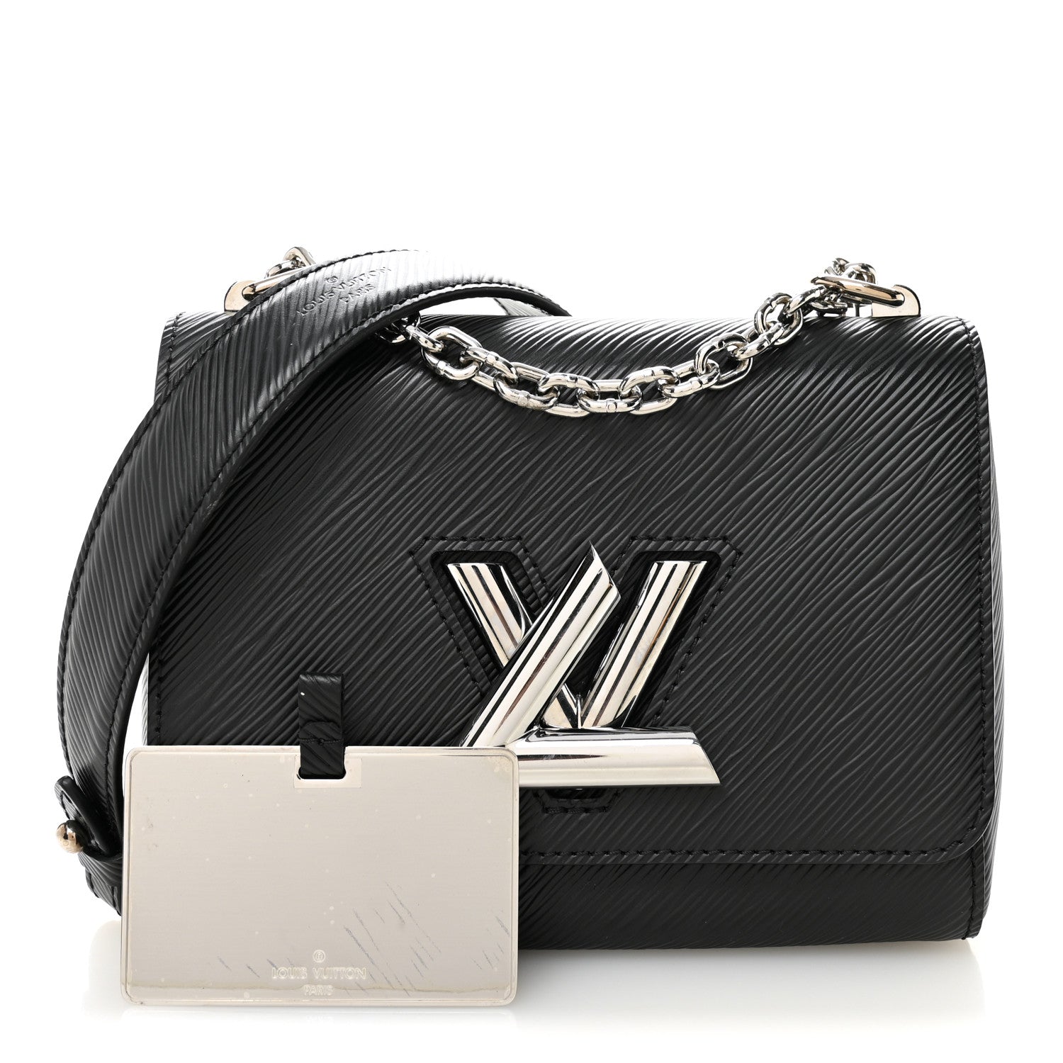 Louis Vuitton Epi Twist Shoulder Bag PM Black 3 of 11