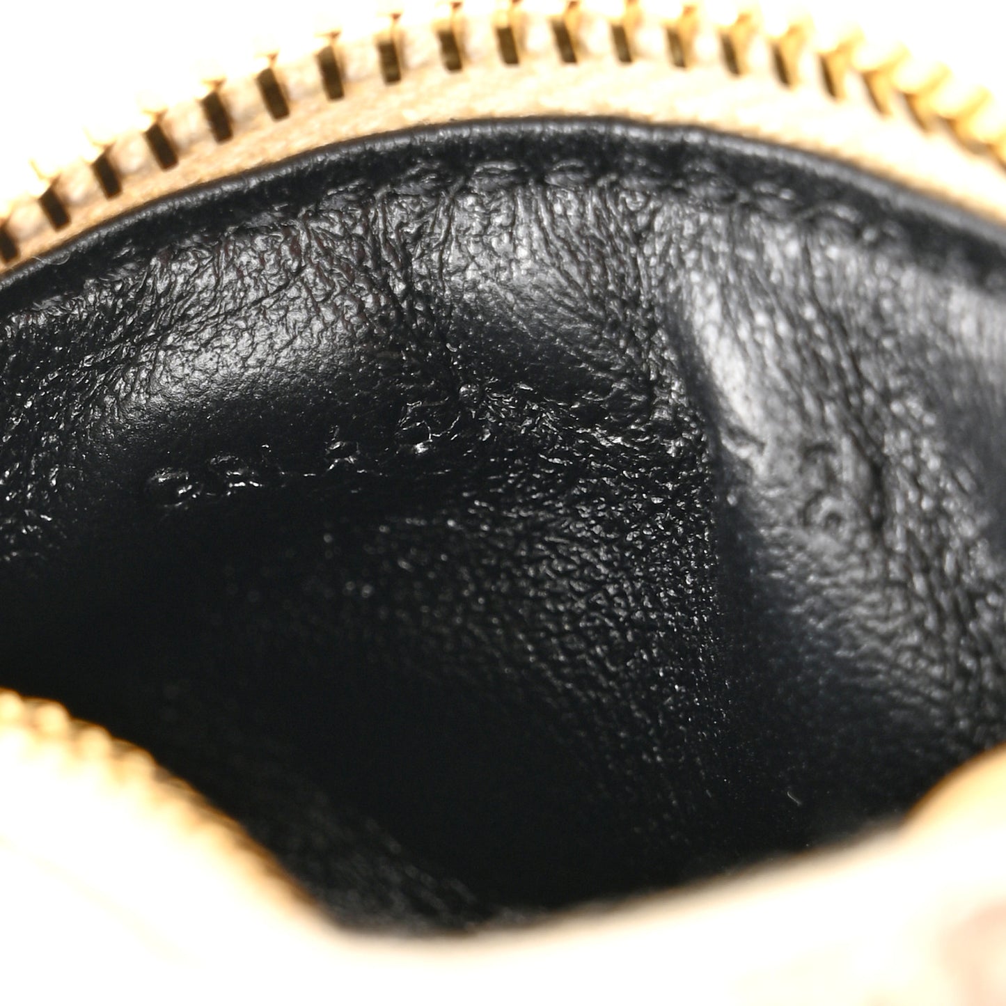 Metallic Calfskin Berlingo Bag Charm Platino