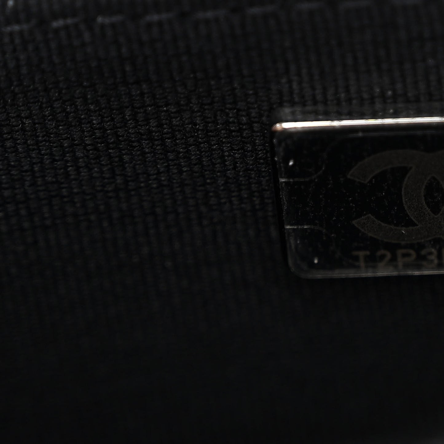 Lambskin Quilted Wallet On Chain WOC So Black