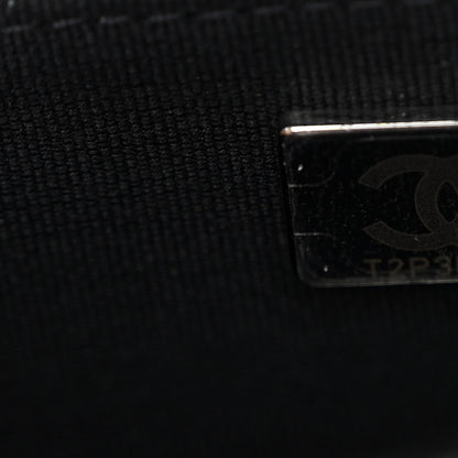 Chanel Lambskin Quilted Wallet On Chain WOC So Black 7 of 10