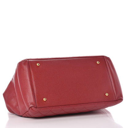 Chanel Caviar Quilted Petit Timeless Tote PTT Dark Pink 4 of 22