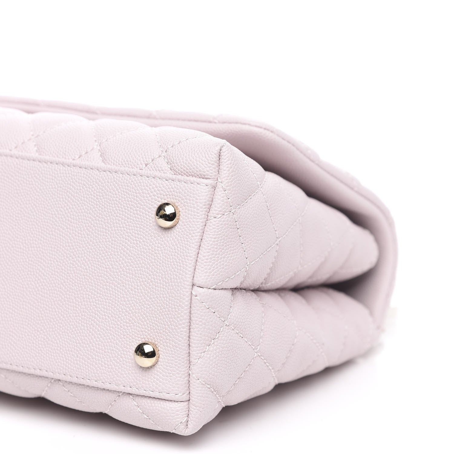 Chanel Caviar Quilted Small Coco Handle Flap Lilas Lilac 8 of 9