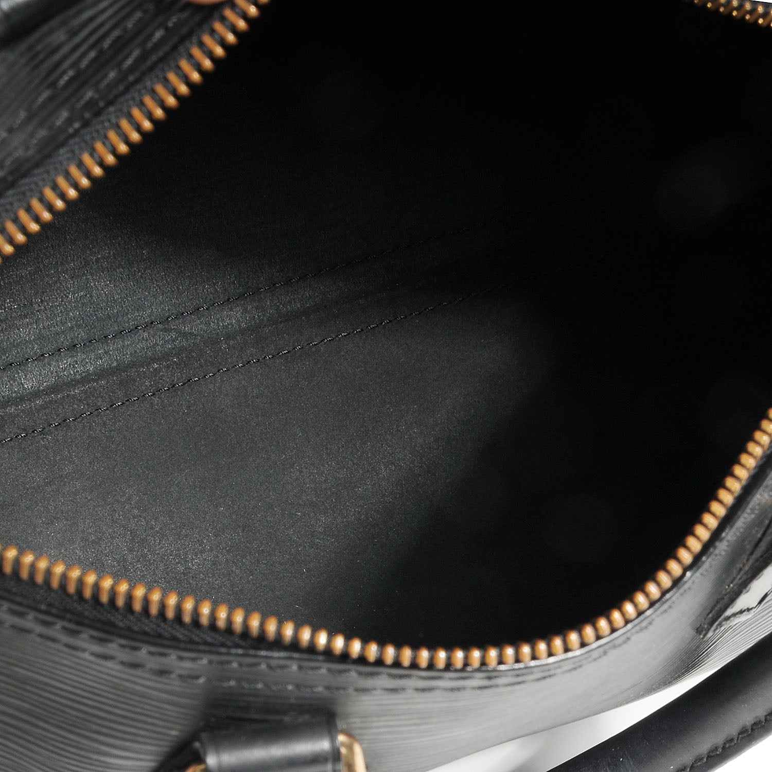 Louis Vuitton Epi Speedy 25 Black 5 of 7