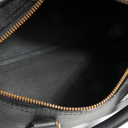 Louis Vuitton Epi Speedy 25 Black 5 of 7